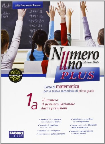 9788845185991: Numero uno plus. Volume 1A-1B-Sfide matematiche. Per la Scuola media. Con espansione online