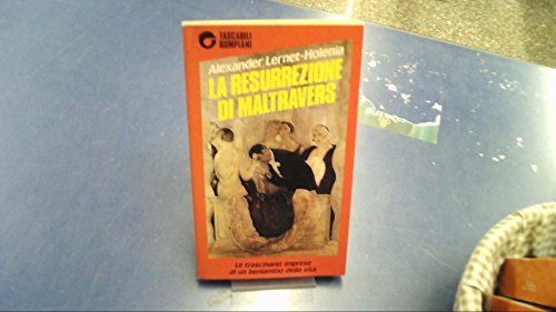 Stock image for La resurrezione di Maltravers (Tascabili narrativa) for sale by medimops