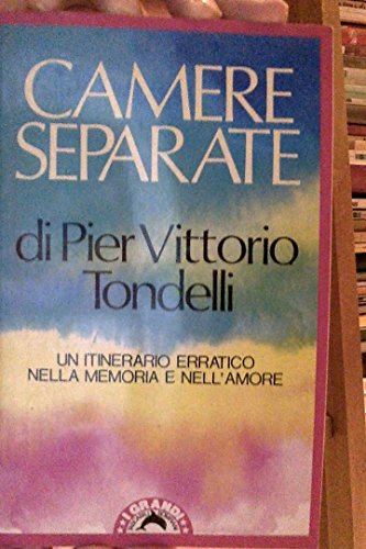 Beispielbild fr CAMERE SEPARATE zum Verkauf von FESTINA  LENTE  italiAntiquariaat