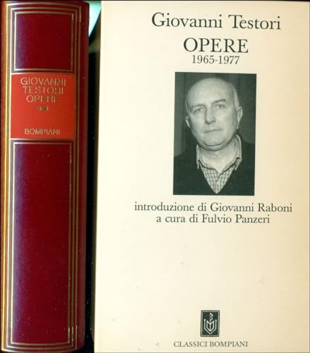 9788845235290: Opere (1965-1977)