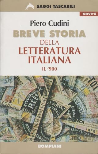 Beispielbild fr Breve storia della letteratura italiana (Saggi tascabili Bompiani) zum Verkauf von Reuseabook