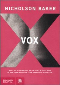 Vox (9788845261350) by Nicholson Baker