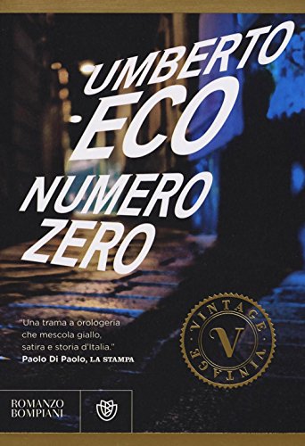 Imagen de archivo de Numero Zero (Italian Edition) a la venta por libreriauniversitaria.it