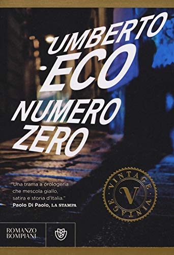 Stock image for Numero Zero (Italian Edition) for sale by libreriauniversitaria.it