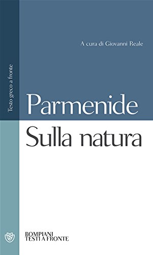 Stock image for Sulla natura. Testo greco a fronte for sale by WorldofBooks