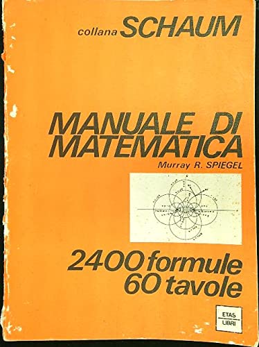9788845300189: Manuale di matematica (ETAS Schaum)