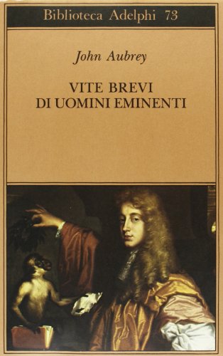 Beispielbild fr Vite brevi di uomini eminenti (Biblioteca Adelphi) zum Verkauf von medimops