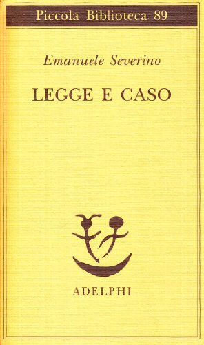 9788845904035: Legge e caso (Piccola biblioteca Adelphi)