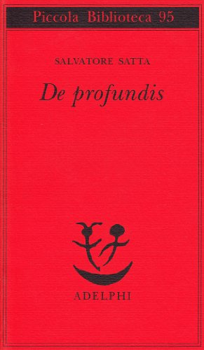 9788845904158: De profundis