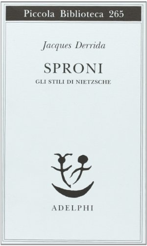 Beispielbild fr Sproni : Gli stili di Nietzsche zum Verkauf von Librera Monte Sarmiento