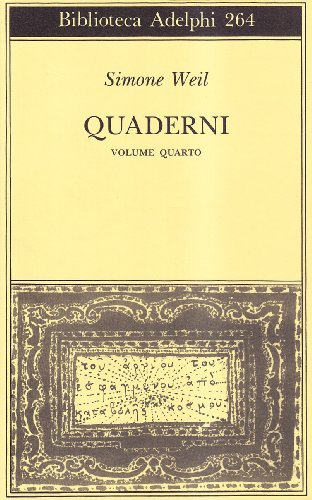 9788845909276: Quaderni Volume 4: Vol. 4