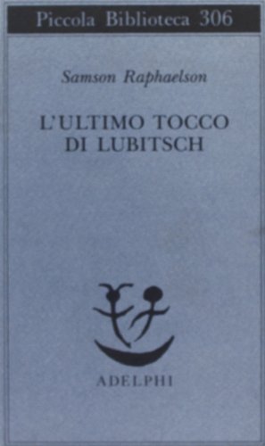 Stock image for L'ultimo tocco di Lubitsch for sale by libreriauniversitaria.it
