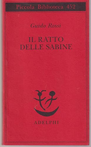 Stock image for Ratto delle Sabine for sale by West Side Book Shop, ABAA