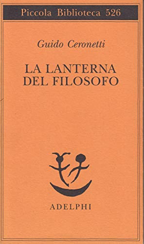 Stock image for La lanterna del filosofo for sale by medimops