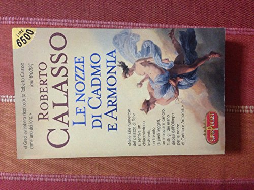 Stock image for Le nozze di Cadmo e Armonia (Superpocket. Best seller) for sale by ThriftBooks-Atlanta