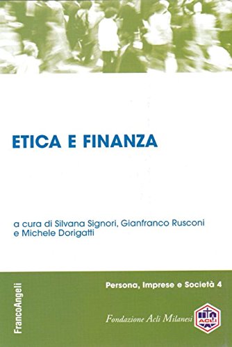 Stock image for Etica e finanza (Persona, impresa e societ) for sale by medimops