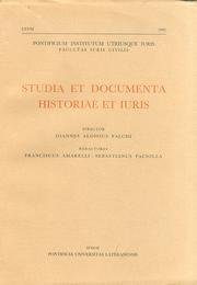 9788846502490: Studia et documenta historiae et iuris (2002) (Vol. 68)