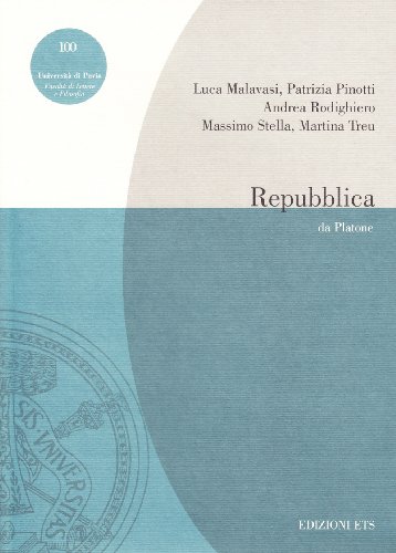 9788846706836: Repubblica. Da Platone (Pubbl. Facolt Lett. e Fil. Univer. Pavia)