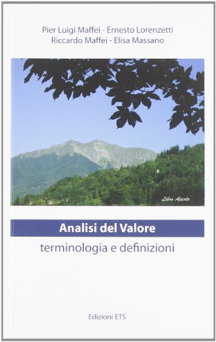 9788846727480: Analisi del valore. Terminologia e definizioni