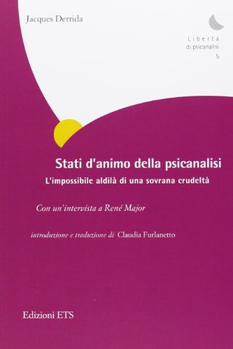 Beispielbild fr Stati d' Animo Della Psicanalisi (.) zum Verkauf von Librairie Pgorier