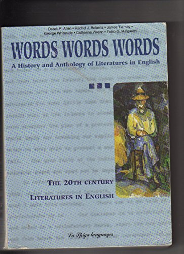9788846819192: Words words words-Reader. Per le Scuole superiori. Con CD Audio. The 20th century literatures in english (Vol. 3)