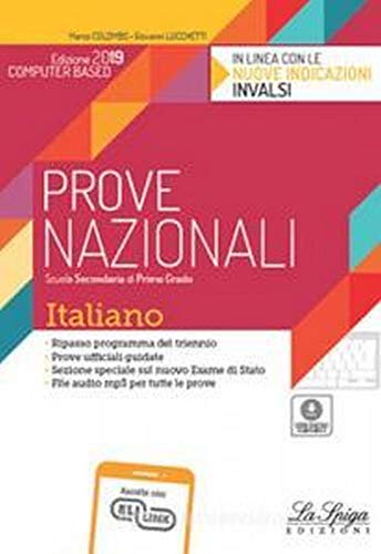 Imagen de archivo de Prove nazionali. Italiano. Prove INVALSI. Per la Scuola media a la venta por medimops