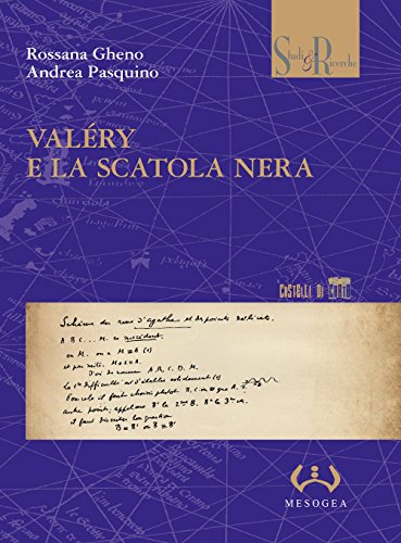 9788846921451: Valry e la scatola nera (Studi e ricerche)