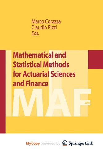 9788847014824: Mathematical and Statistical Methods for Actuarial Sciences and Finance
