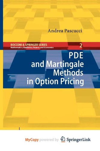 9788847017825: PDE and Martingale Methods in Option Pricing