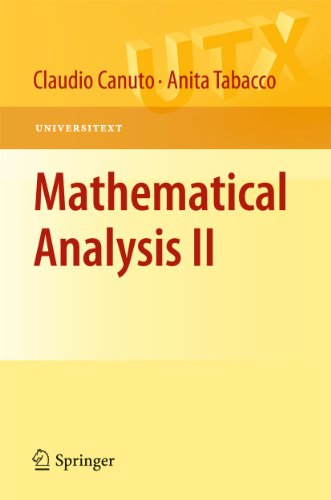 9788847017832: Mathematical analysis (Vol. 2)