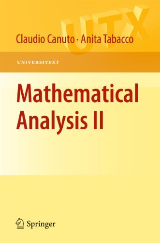 Stock image for Mathematical Analysis II. for sale by Antiquariat im Hufelandhaus GmbH  vormals Lange & Springer