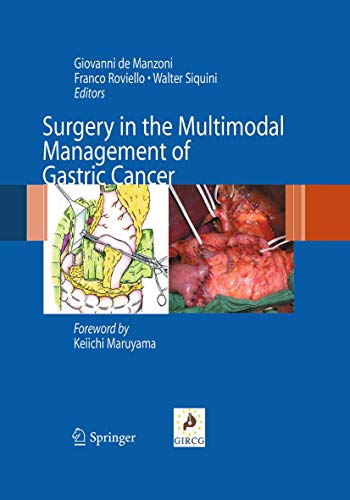 Imagen de archivo de Surgery in the Multimodal Management of Gastric Cancer a la venta por Revaluation Books