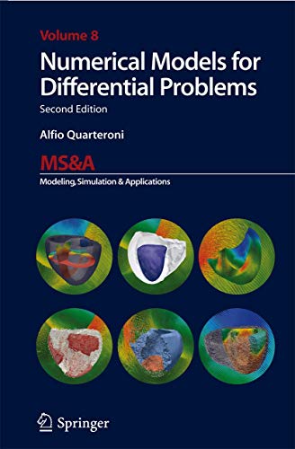 9788847055216: Numerical models for differential problems: 8 (Unitext)