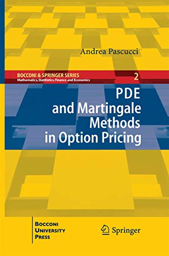 9788847056275: PDE and Martingale Methods in Option Pricing