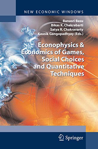 9788847058071: Econophysics & Economics of Games, Social Choices and Quantitative Techniques