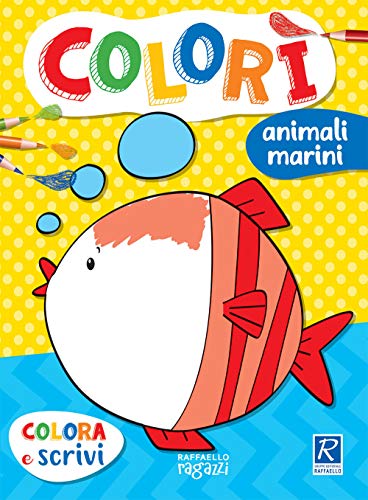 9788847236714: Animali marini. Color