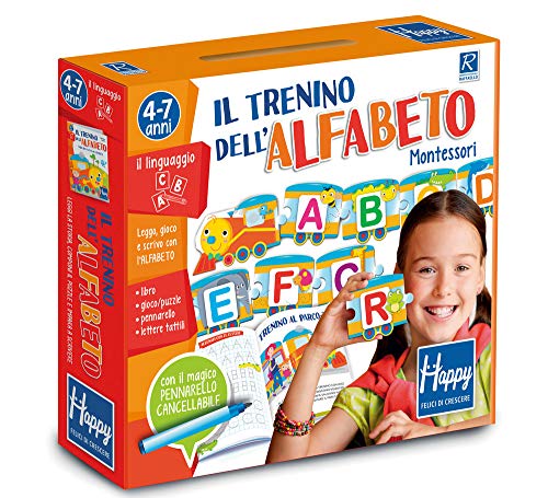 Beispielbild fr Gabriella Santini - Il Trenino Delle Lettere Montessori (Scatola Libro + Puzzle Gioco) (1 BOOKS) zum Verkauf von medimops