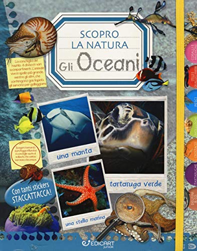 Beispielbild fr Gli oceani. Scopro la natura. Con adesivi zum Verkauf von medimops