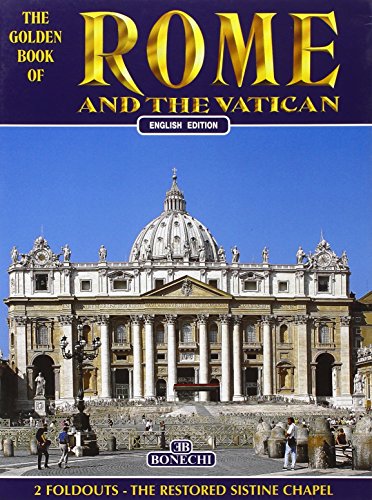 Imagen de archivo de The Golden Book of Rome and the Vatican (English Edition) a la venta por HPB Inc.