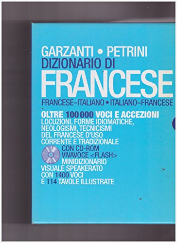 Stock image for Dizionario di francese Petrini Garzanti. Con CD-ROM for sale by medimops