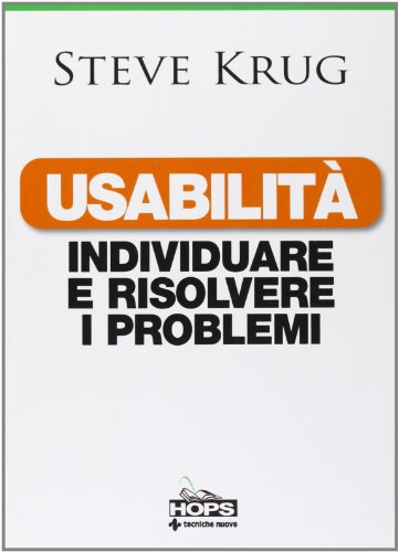 Imagen de archivo de Usabilit. Individuare e risolvere i problemi a la venta por medimops