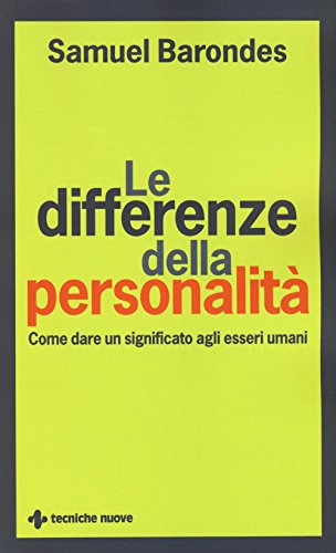 Beispielbild fr Le differenze della personalit. Come dare un significato agli esseri umani zum Verkauf von medimops