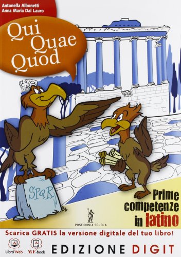 Beispielbild fr Qui Quae Quod - Volume unico + Vocabolario. Con Me book e Contenuti Digitali Integrativi online zum Verkauf von medimops