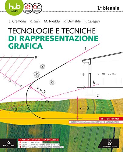 9788848262613: Tecnologie e tecniche di rappresentazione grafica. Vol. unico. Per gli Ist. tecnici e professionali. Con e-book. Con espansione online