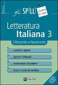 Beispielbild fr Letteratura italiana zum Verkauf von medimops