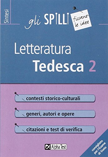 Beispielbild fr Letteratura tedesca zum Verkauf von medimops