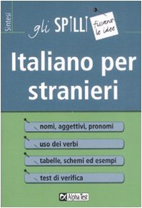 9788848308854: Italiano per stranieri (Gli spilli)