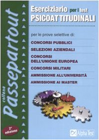 9788848309257: Eserciziario per i test psicoattitudinali (Passepartout)