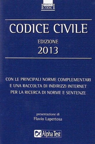 Imagen de archivo de Codice civile 2013 Drago, Massimo a la venta por Librisline
