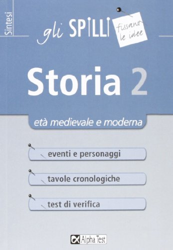 Imagen de archivo de Storia vol. 2 - Et medievale e moderna a la venta por WorldofBooks